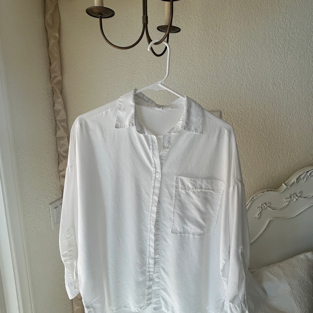 Thread & Supply Crisp White Shirt